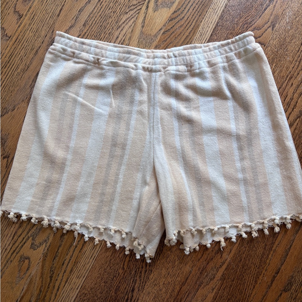 Handmade upcycled Turkish towel shorts